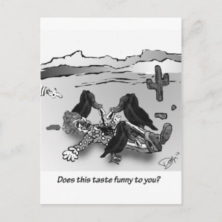 Carte Postale Est-ce que ce goût est drôle pour vous ?