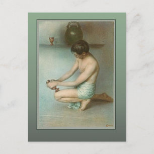 CARTE POSTALE EST-CE QUE LA MAIN DE LA POTERIE A TOURNÉ ?