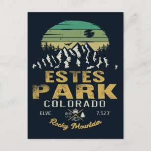 Carte Postale Estes Park Colorado - Rocky Mountain National Park