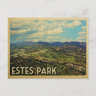 Carte Postale Estes Park Colorado Vintage voyage
