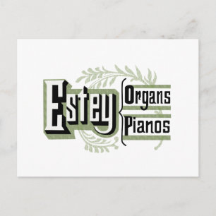 Carte postale Estey Organs & Pianos