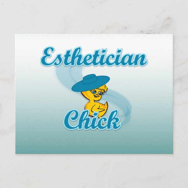 Carte Postale Esthetician Chick (Devant)