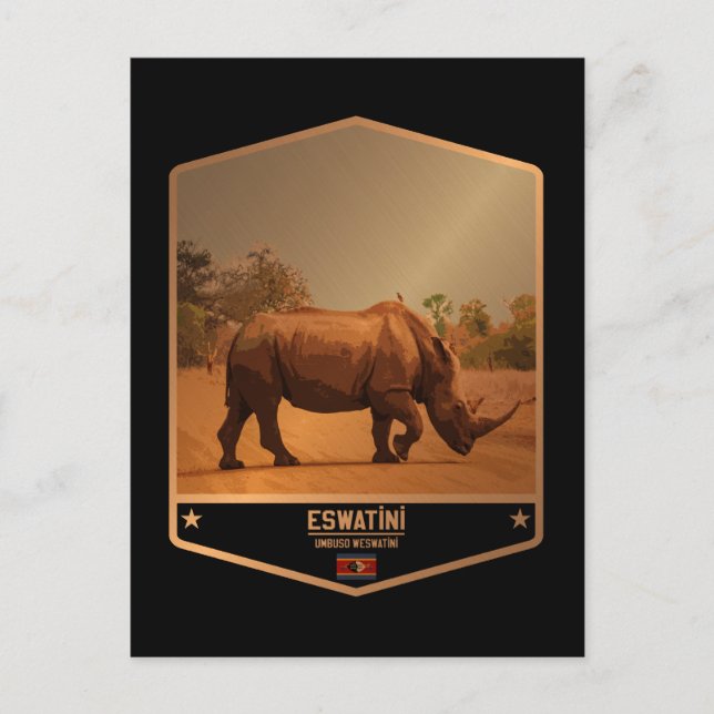 Carte Postale Eswatini (Devant)