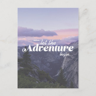 Carte Postale et donc... laissez l'aventure commencer