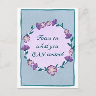 Carte postale et feuille de calcul en un !