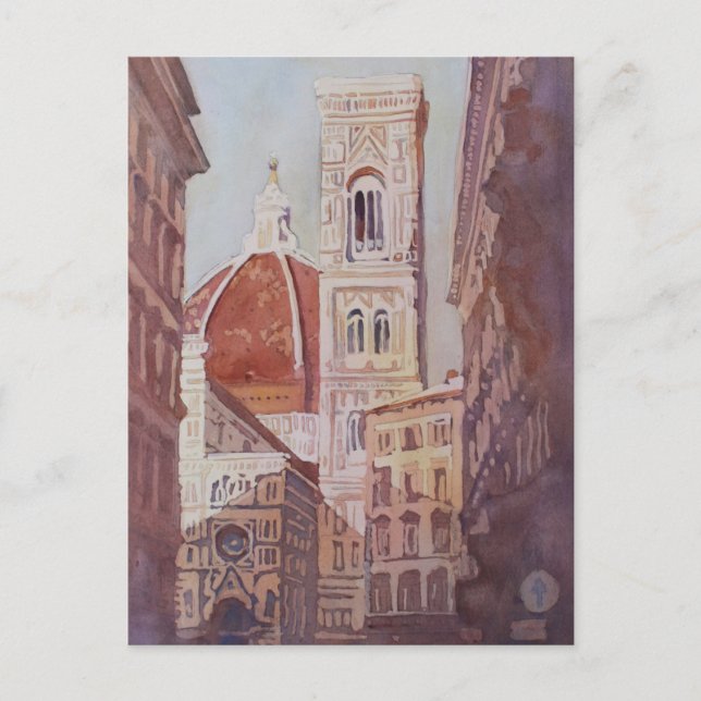 Carte Postale Et Soudain, Le Duomo (Devant)