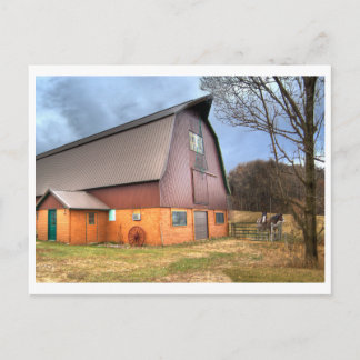 Carte postale, étable Anderson