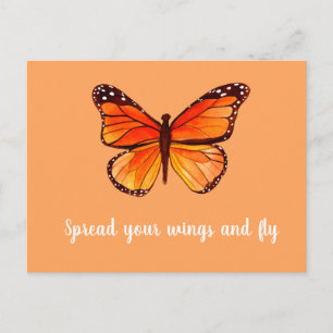 Carte Postale Étalez vos ailes et volez
