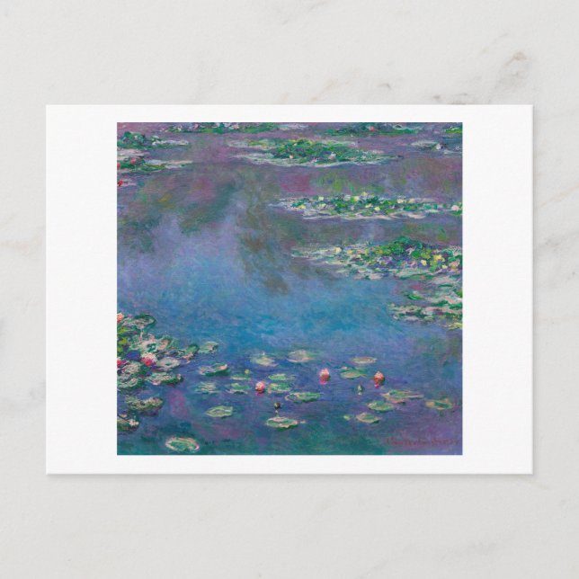 Carte Postale Etang Lily, Monet (Devant)