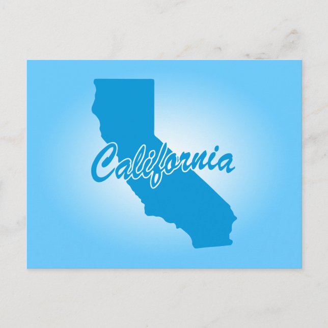 Carte postale État Californie (Devant)