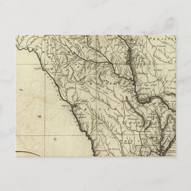 Carte Postale État de Caroline du Sud (Devant)