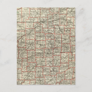 Carte Postale État de l'Indiana