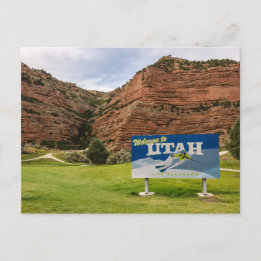 Carte postale État de l'Utah