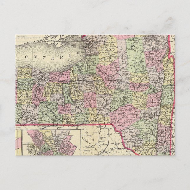 Carte Postale État de New York (Devant)