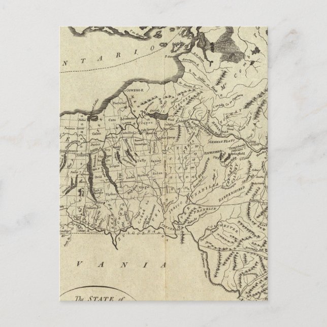 Carte Postale État de New York (Devant)