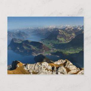 Carte Postale Etat de Nidwalden en Suisse du Mont Pilatus