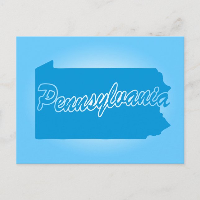 Carte Postale État de Pennsylvanie (Devant)