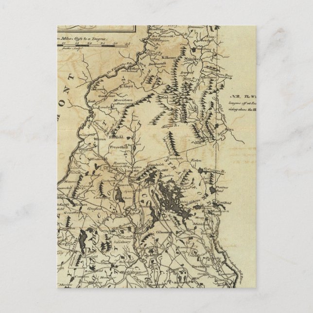 Carte Postale État du New Hampshire 3 (Devant)