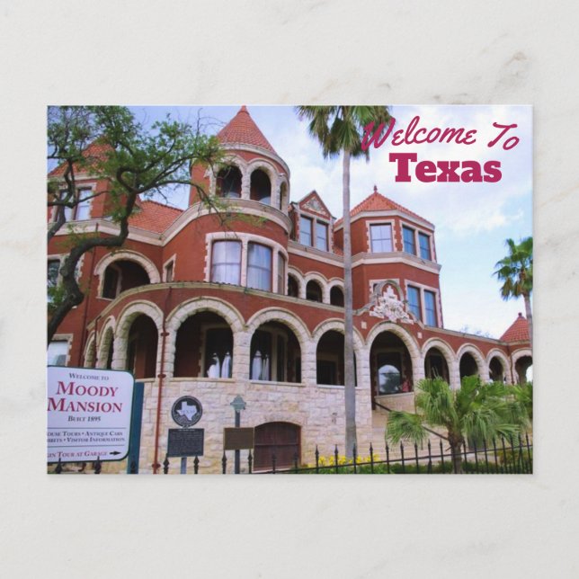 Carte Postale État du Texas (Devant)