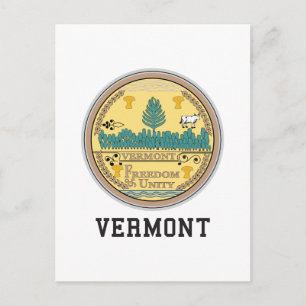 Carte Postale État du Vermont