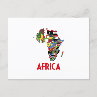 Carte Postale États d'Afrique