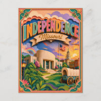 États d'Indépendance Missouri Paper Art PopCut