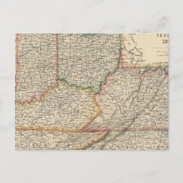 Carte Postale États du Delaware et du Maryland (Devant)