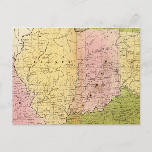 Carte Postale États occidentaux (Devant)