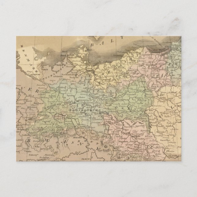 Carte Postale États prussiens (Devant)