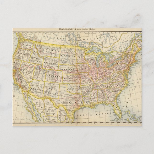 Carte Postale États-Unis 4 (Devant)