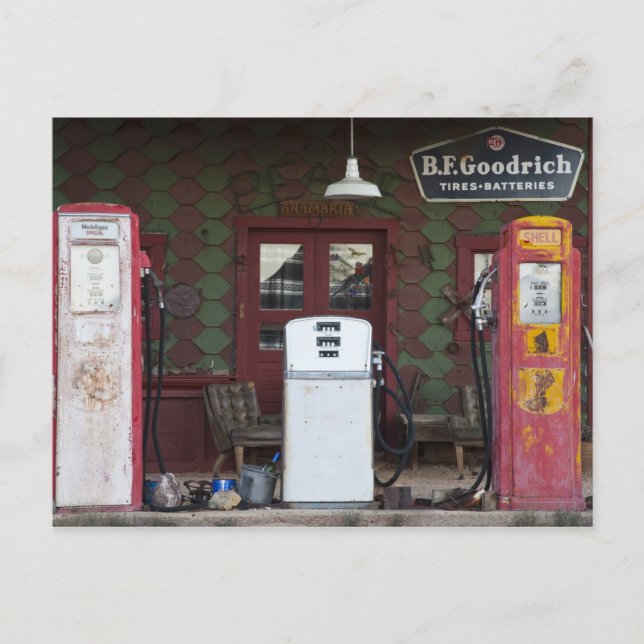 Carte Postale États-Unis, Arizona. Chlorure ville fantôme, vieux (Devant)