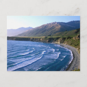 Carte Postale États-Unis, Californie, Big Sur, baie le long de l
