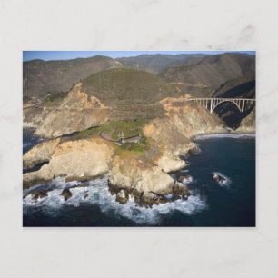 Carte Postale États-Unis. Californie. Big Sur. Pont de Bixby