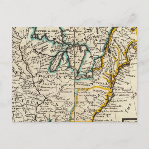 Carte Postale États-Unis, Canada, Amérique du Nord