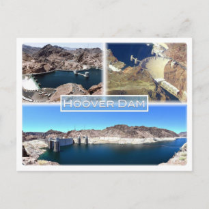 Carte Postale États-Unis Clark Comté Nevada - Mohave Comté Arizo