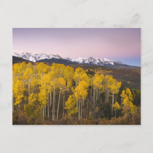 Carte Postale États-Unis, Colorado, Montagnes Rocheuses. Aube d