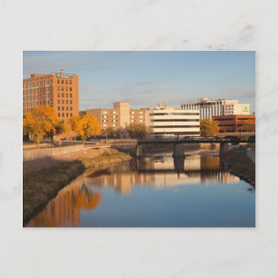 Carte Postale États-Unis, Dakota du Sud, Sioux Falls, City Skyli