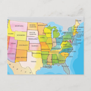 Carte Postale États-Unis d'Amérique