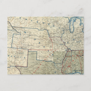 Carte Postale États-Unis Déc 1862