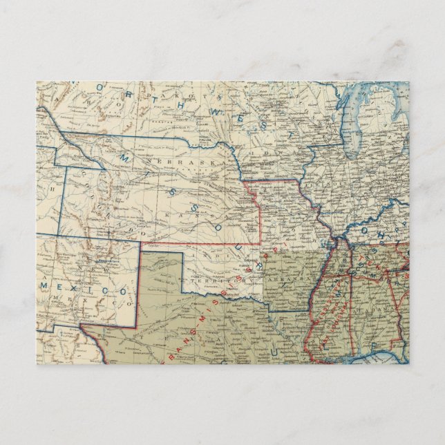 Carte Postale États-Unis déc 1863 (Devant)