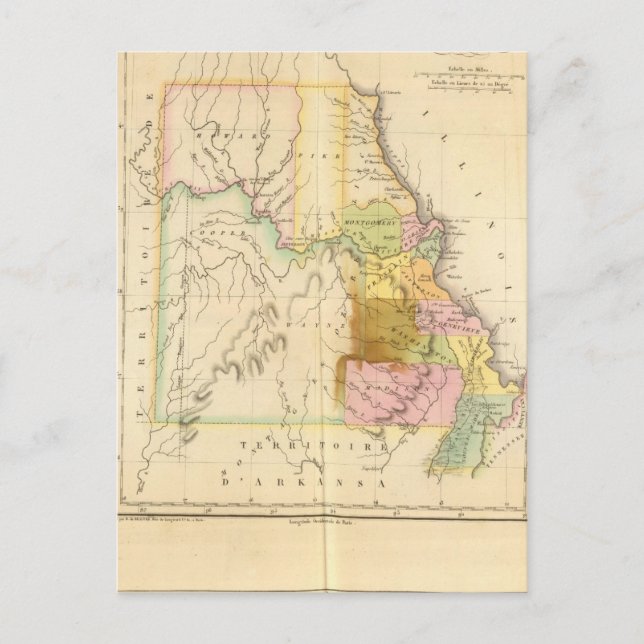 Carte Postale États-Unis du Missouri (Devant)