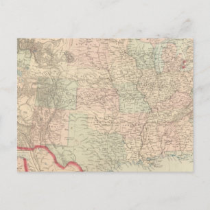 Carte Postale États-Unis et territoires 2