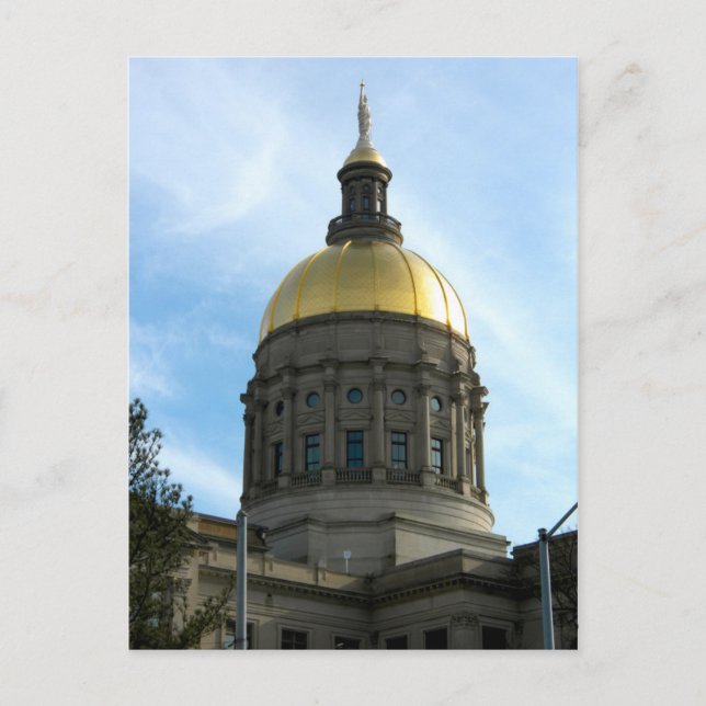 Carte Postale États-Unis - Géorgie - Atlanta - The State Capitol (Devant)