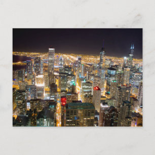 Carte Postale États-Unis - Illinois - Chicago Skyline