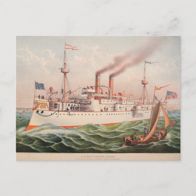 Carte Postale États-Unis Maine (Devant)