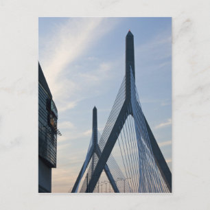 Carte Postale États-Unis, Massachusetts, Boston. Le pont Zakim. 