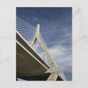 Carte Postale États-Unis, Massachusetts, Boston. Le pont Zakim.