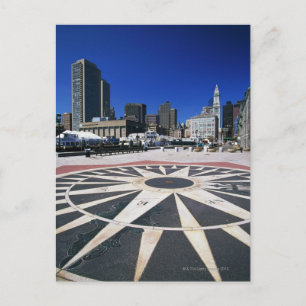 Carte Postale États-Unis, Massachusetts, Boston, port de Boston