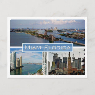 Carte Postale États-Unis - Miami Floride -