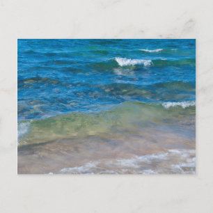 Carte Postale États-Unis, Michigan. Eaux claires du lac Supérieu